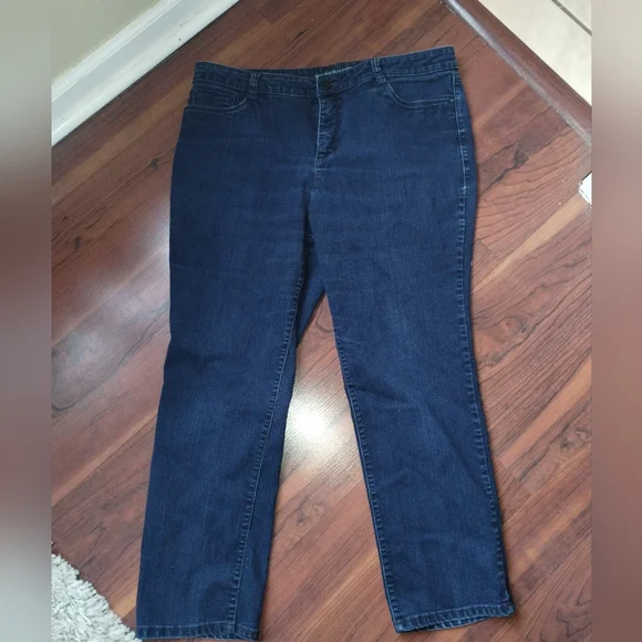 Croft and Barrow classic fit sz 16 short EUC - Picture 3 of 10